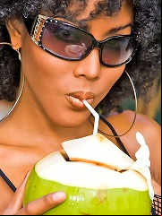 Beautiful ebony shemale getting nasty outdoors